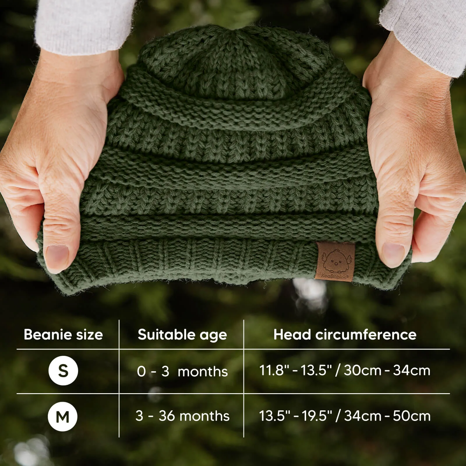 3-Pack Warmzy Baby Beanies