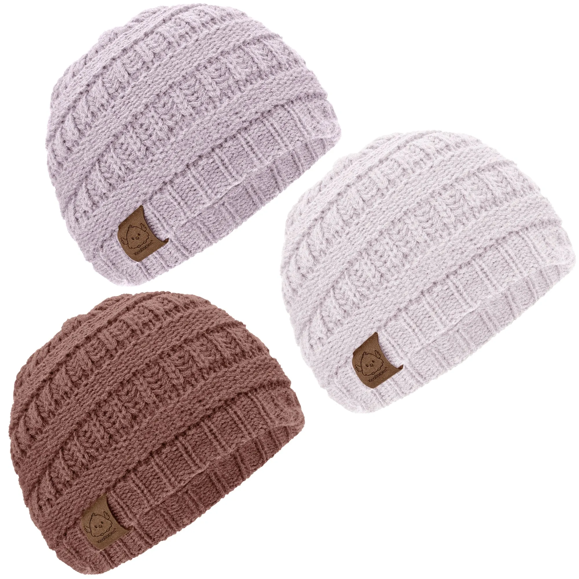 3-Pack Warmzy Baby Beanies