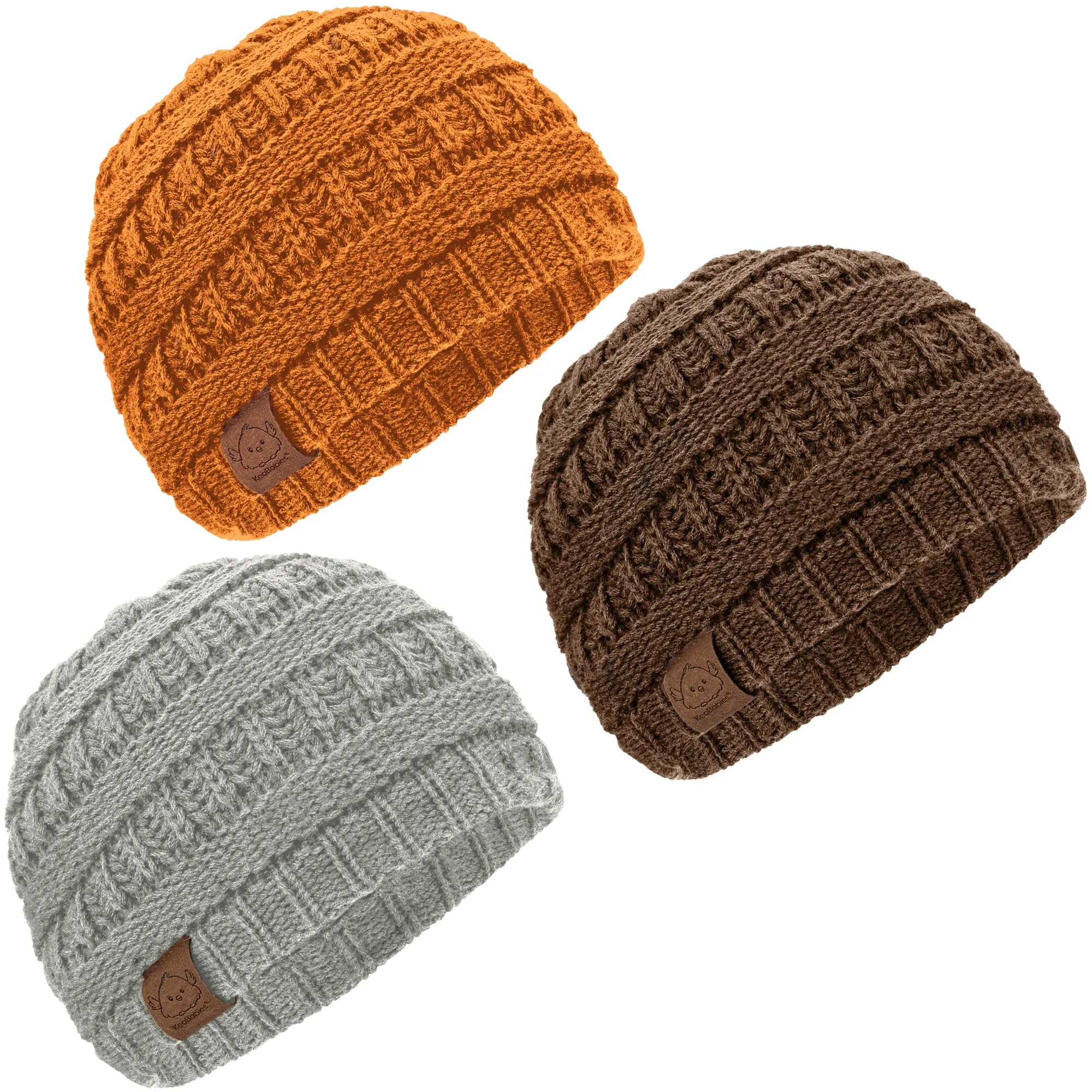 3-Pack Warmzy Baby Beanies