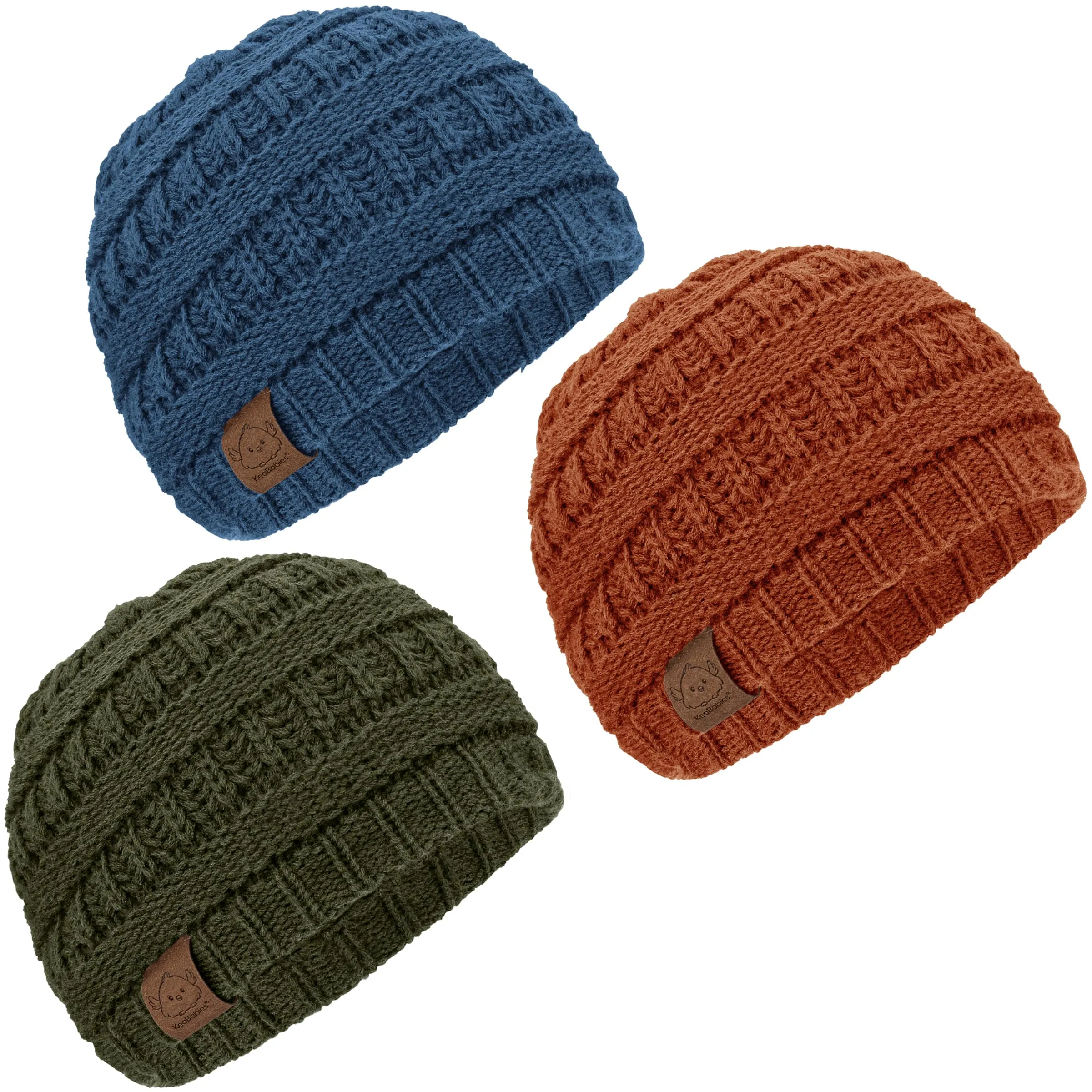 3-Pack Warmzy Baby Beanies