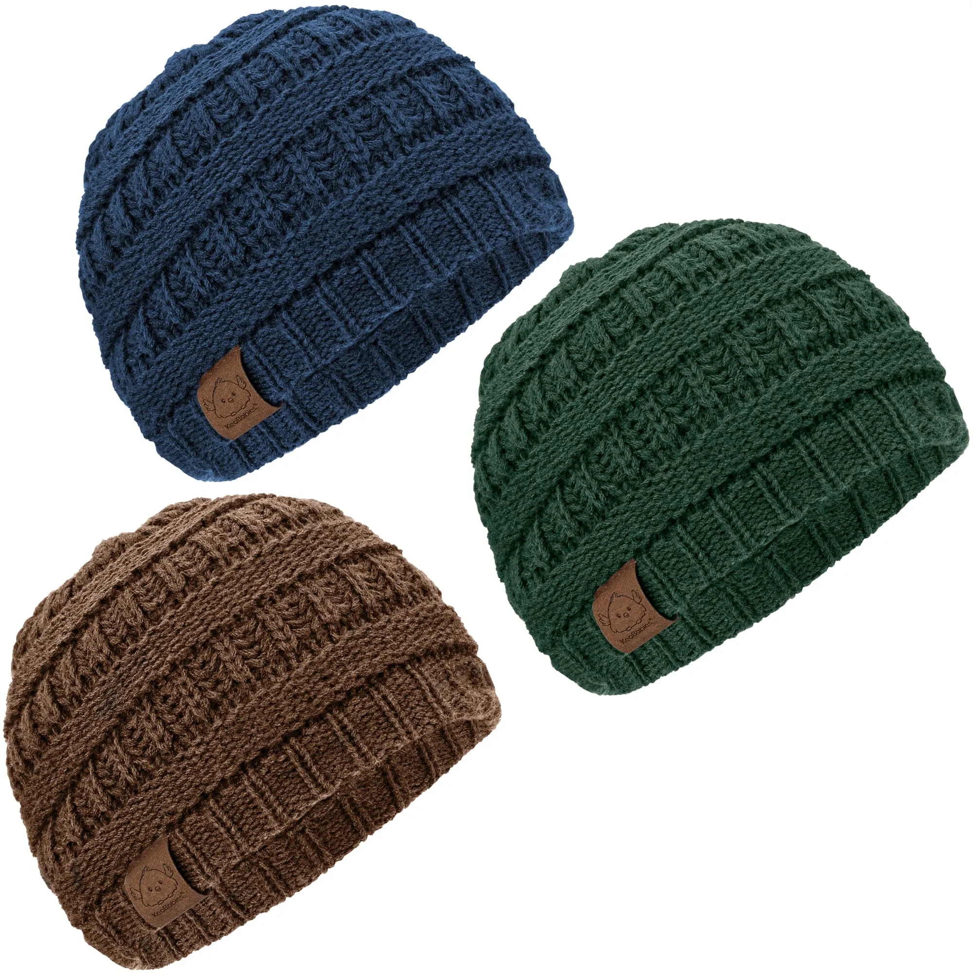 3-Pack Warmzy Baby Beanies