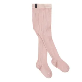 [30%OFF]Louise ribbed tights-Vieux Rose