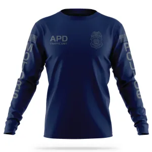 [ALBUQUERQUE PD] Motors Unit Men's Utility Long Sleeve [NVY/GRY]