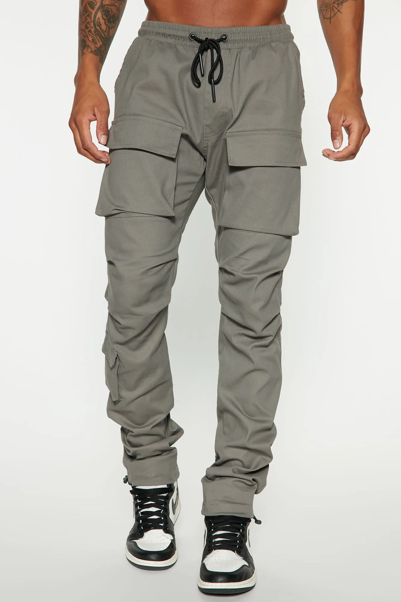 All Good Slim Cargo Pants - Charcoal