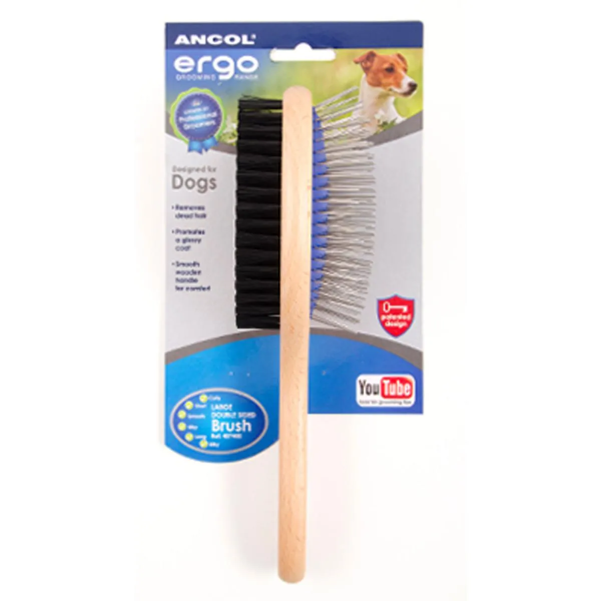 Ancol Double Sided Brush Large