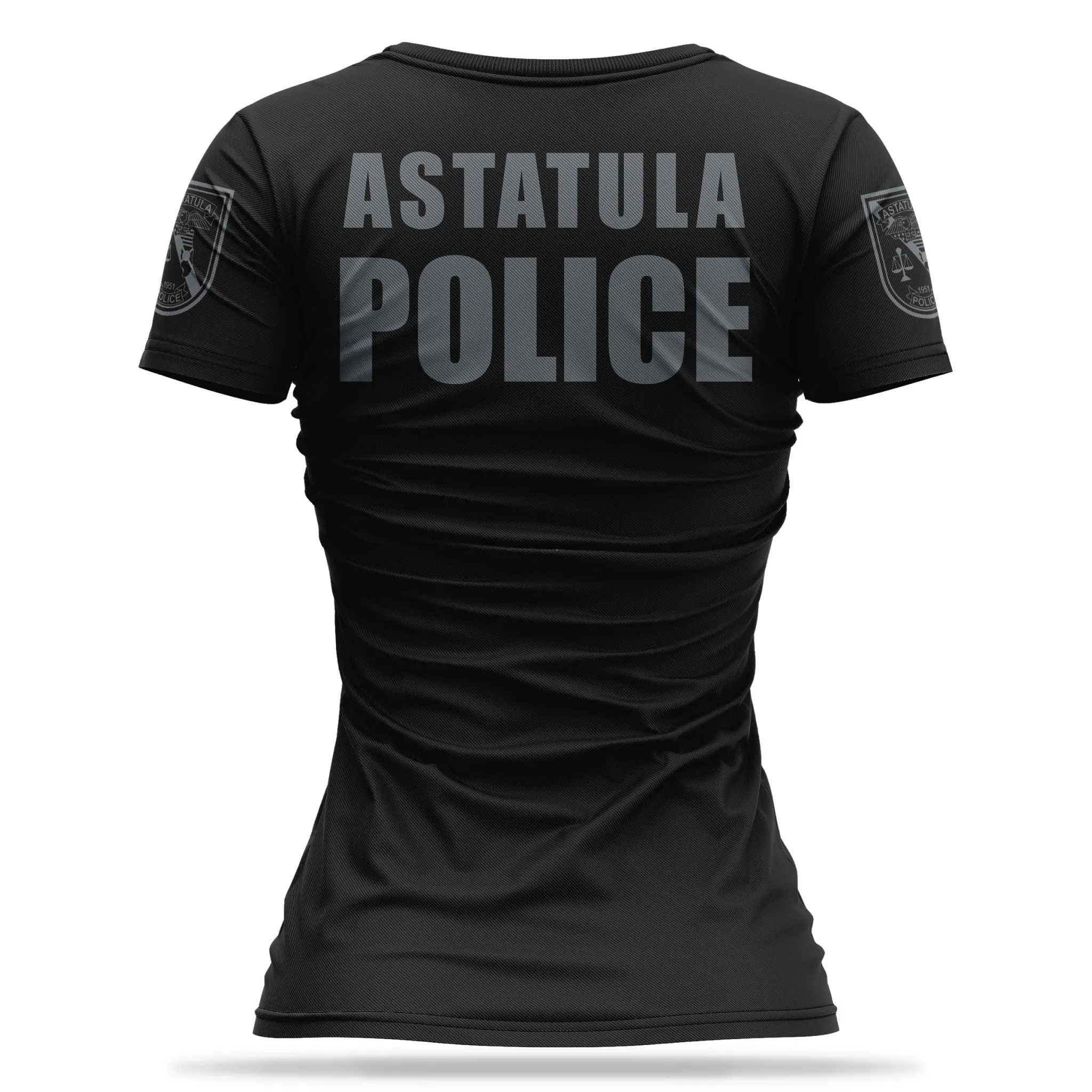 [ASTATULA PD] Utility Short Sleeve Shirts [BLK/GRY]