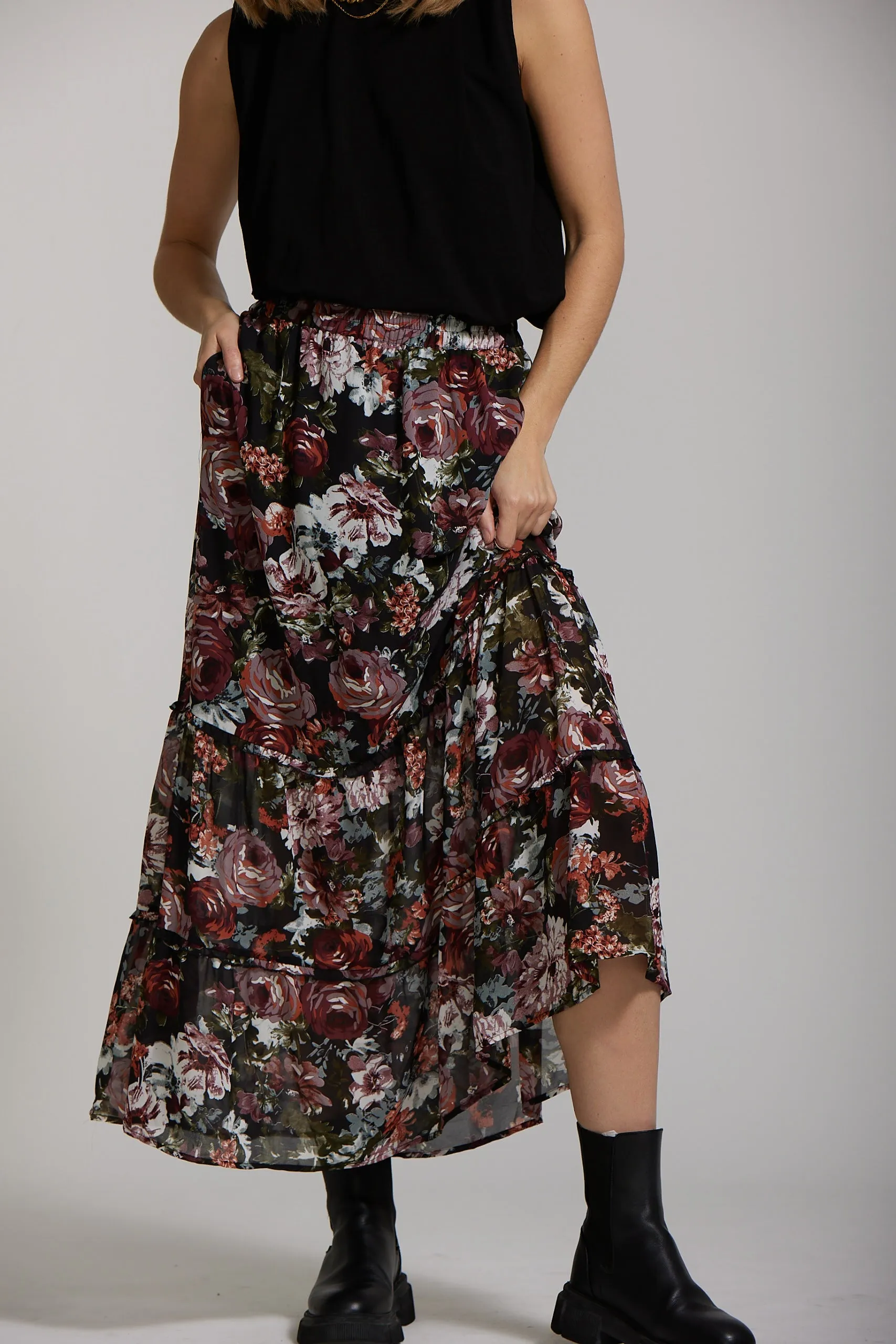 Audrey Skirt - Floral print