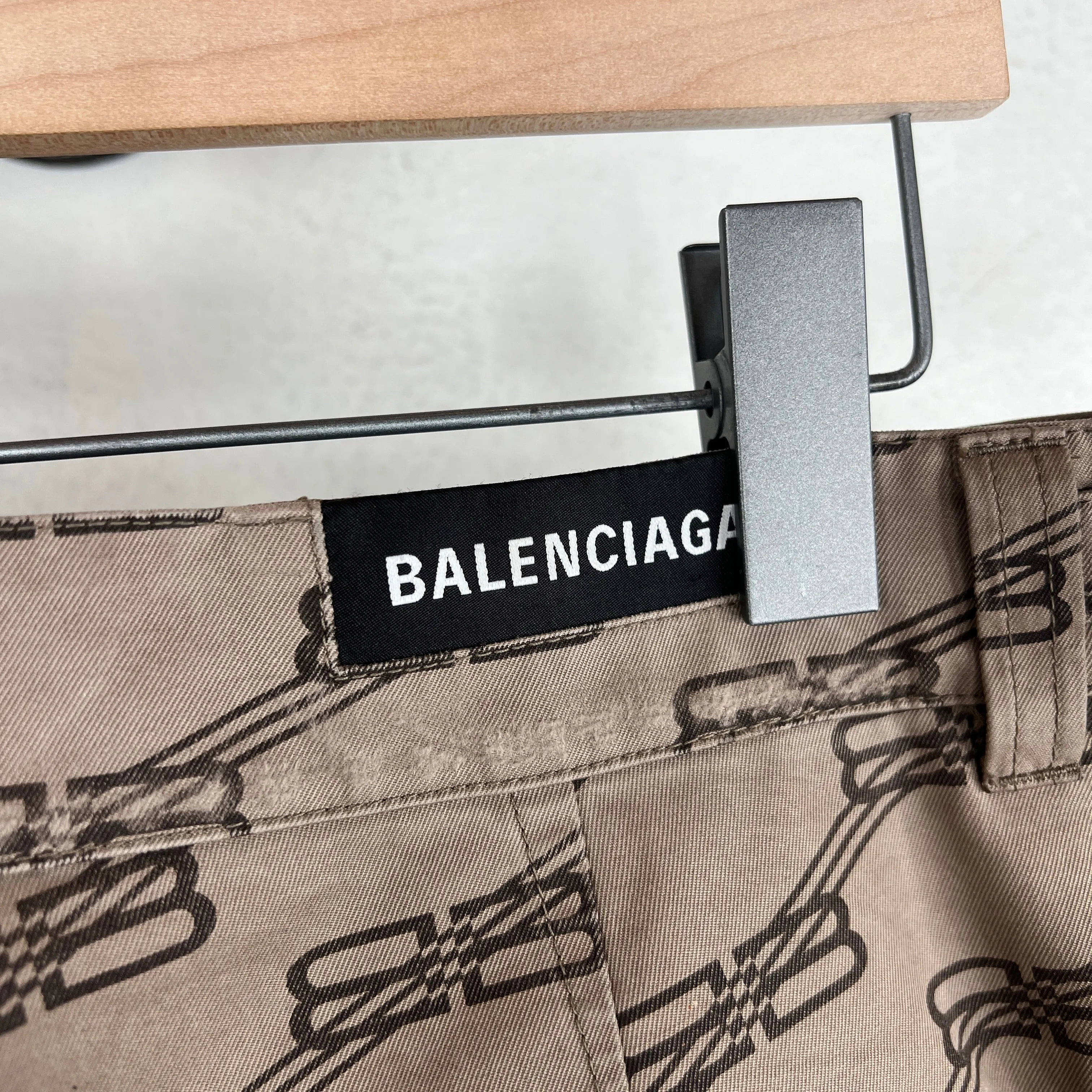 Balenciaga BB Monogram Cargo Convertible Pants