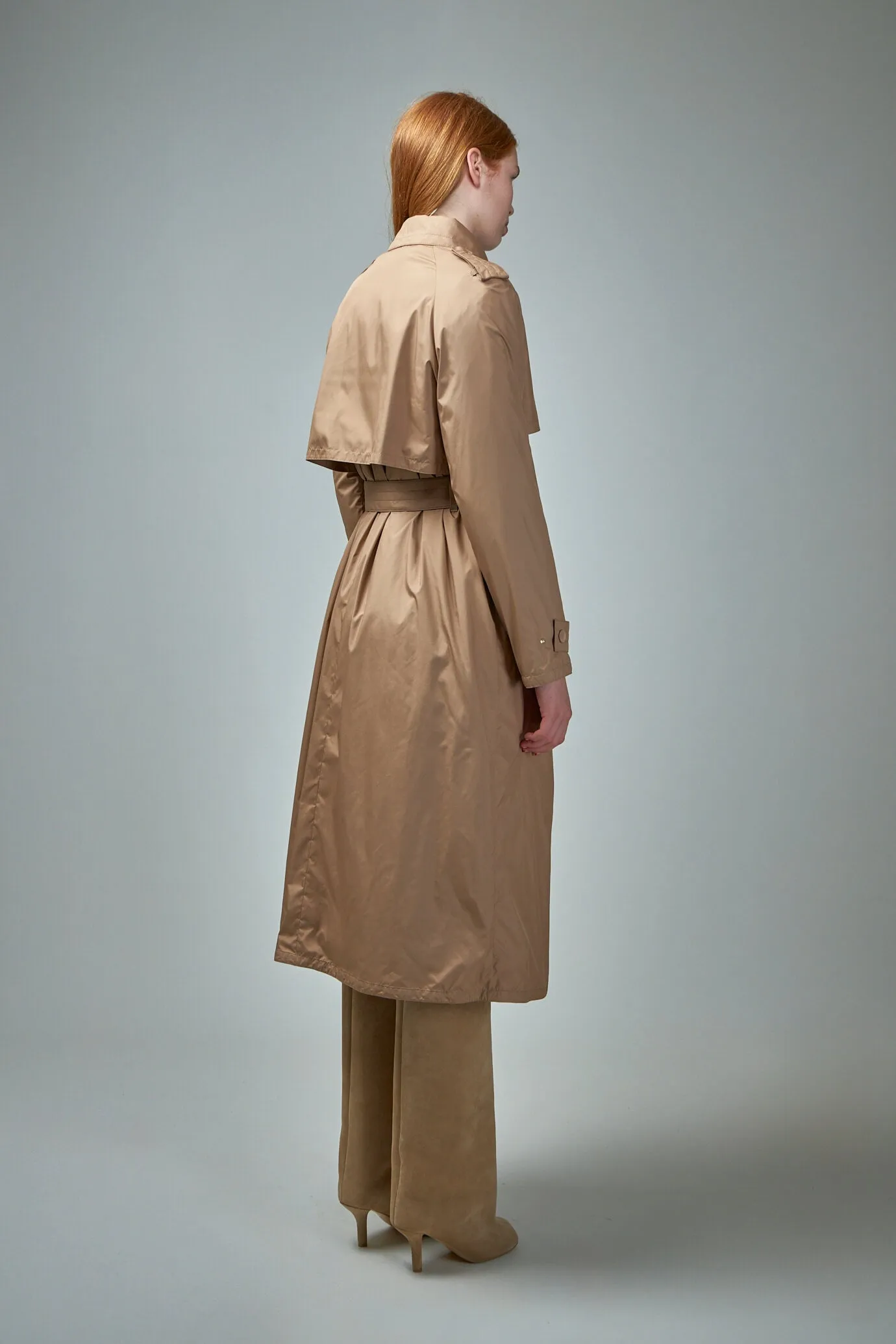 Barbentane Down Trench Coat