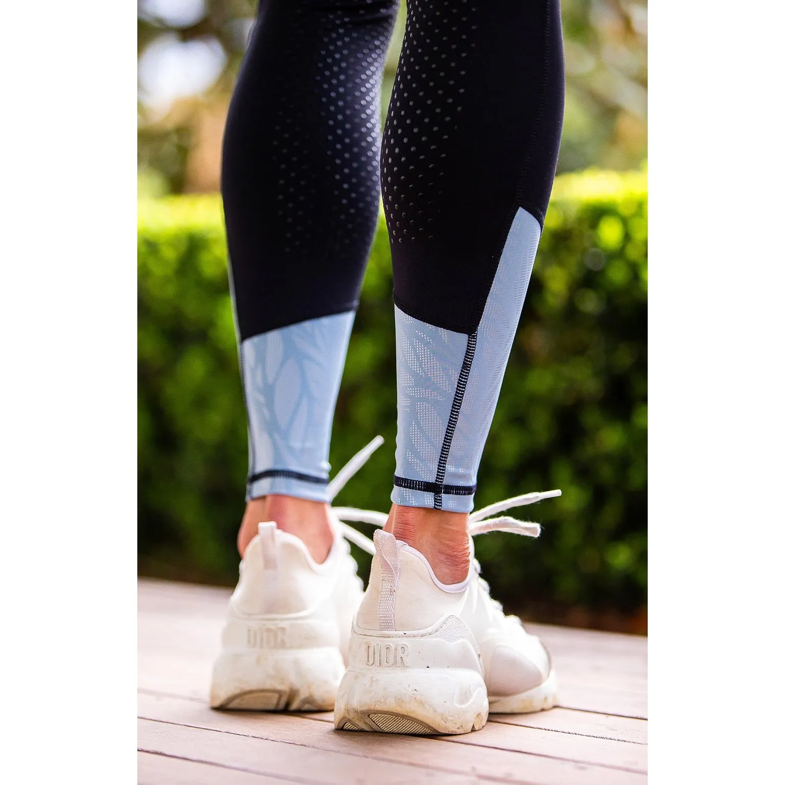 BARE Youth Performance Tights- Ice Blue