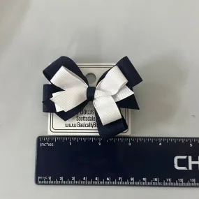 Basically Bows & Bowties Small 2 Layer Grosgrain Hair Bow on French Barrette