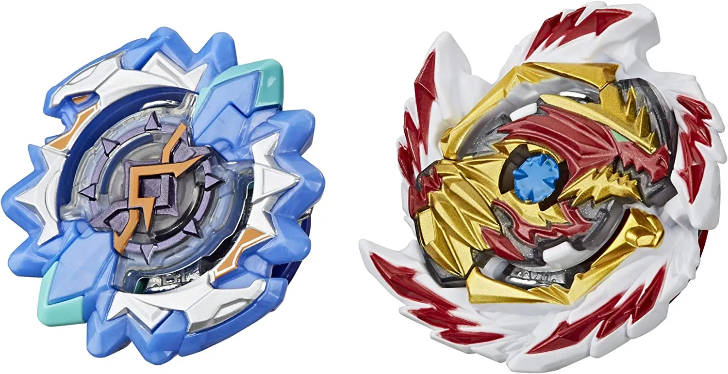 Beyblade Burst Rise Hypersphere Dual Pack Erase Devolos D5 and Left Astro A5 -- 2 Left-Spin Battling Top Toys, Ages 8 and Up