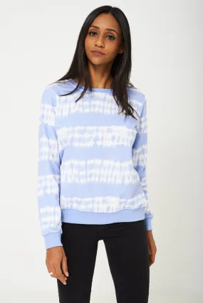 BIK BOK Jumper in Two Tone Blue/White