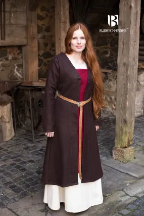 Birka Coat Aslaug Brown