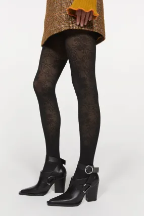 Callie Tights in Black by Rodebjer