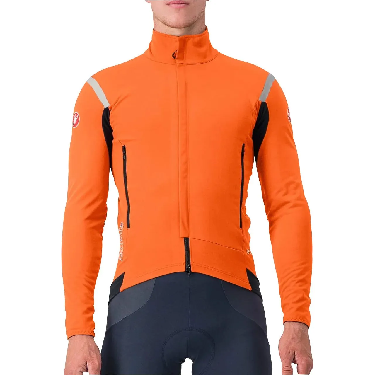 Castelli Perfetto RoS 2 Mens Cycling Jacket - Orange