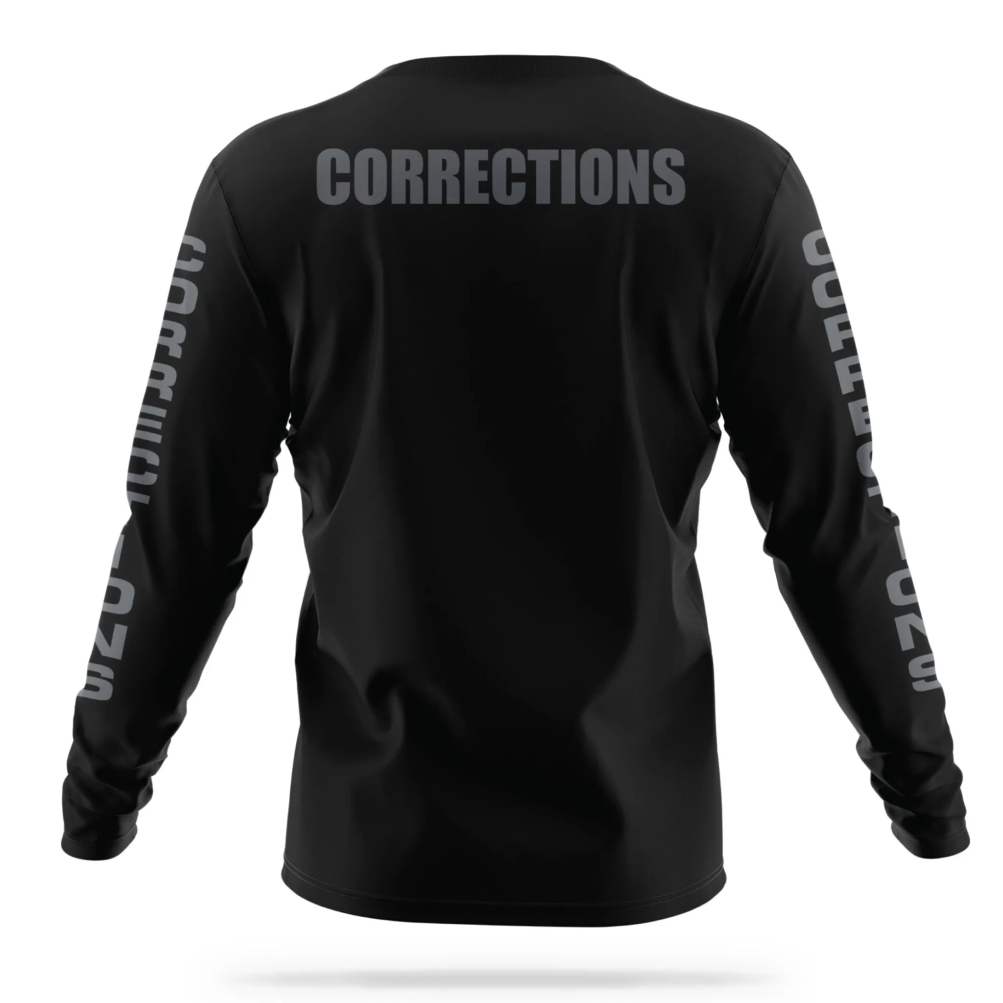 [CEDAR CO SO] CORRECTIONS Utility Long Sleeve Shirt [BLK/GRY]