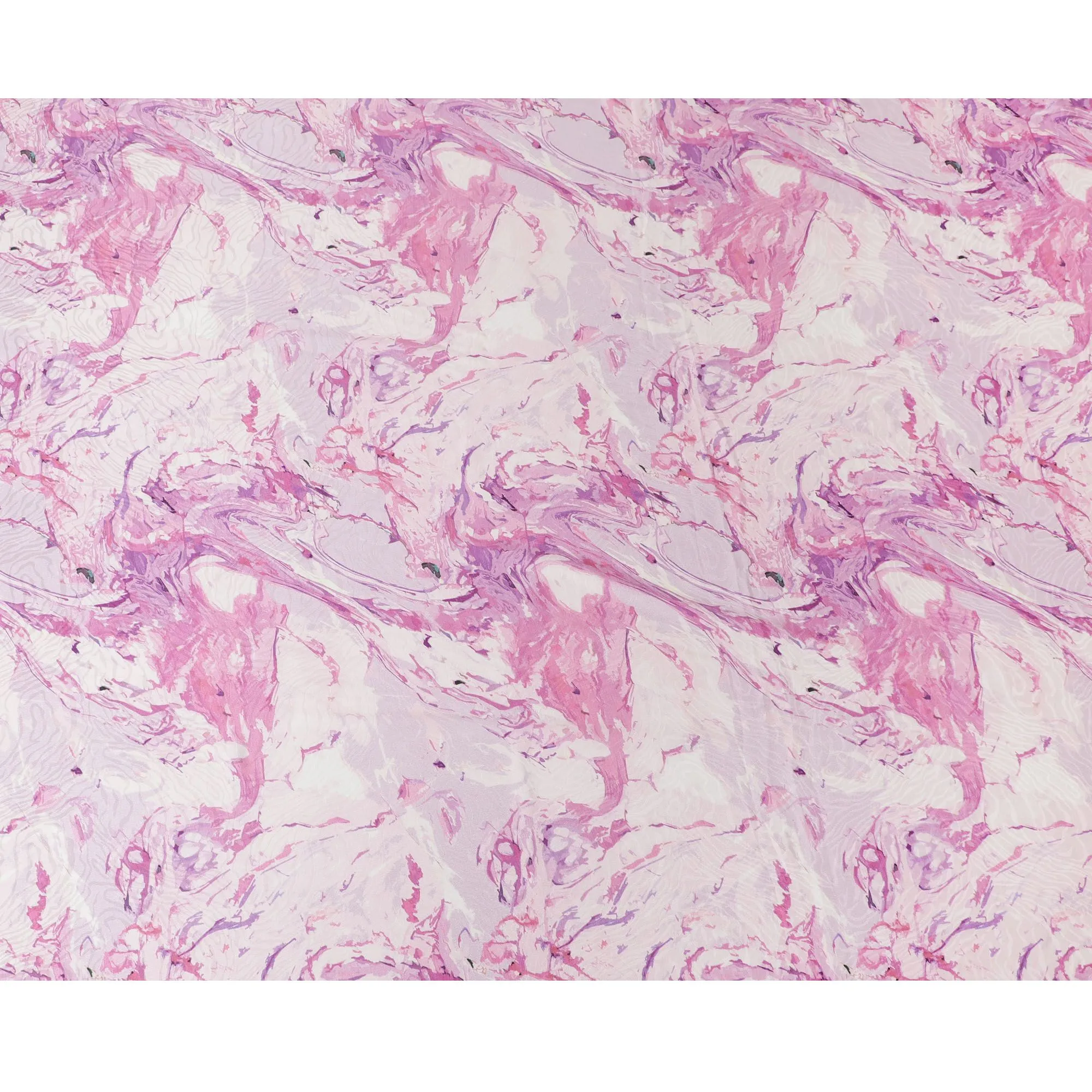 Cherry Blossom Dreams Pure Silk Satin Fabric, 110cm Wide - Buy Online-D18371