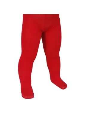 Child's Solid Red Tights