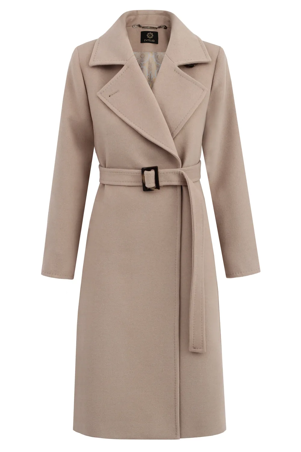 Classic Cashmere Coat Beige