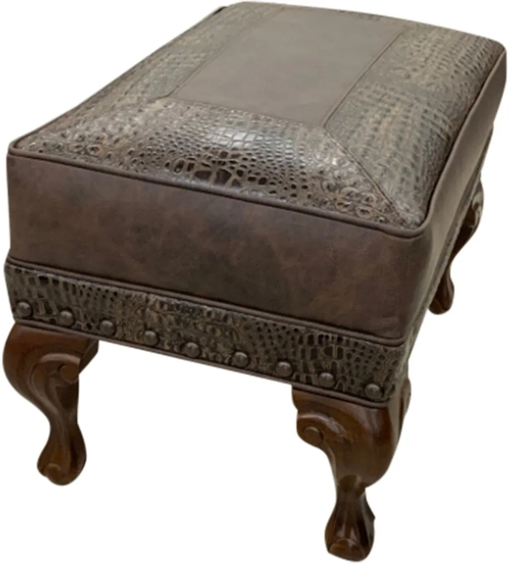 Classic Croc Ottoman - 27" x 17"