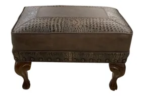 Classic Croc Ottoman - 27" x 17"