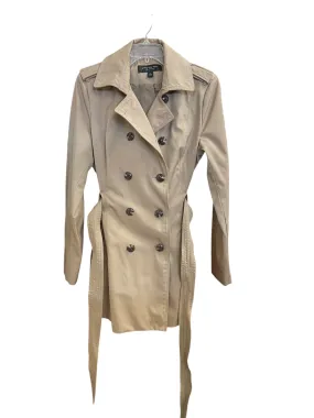 Coat Trench Coat By Marc New York In Tan, Size: L