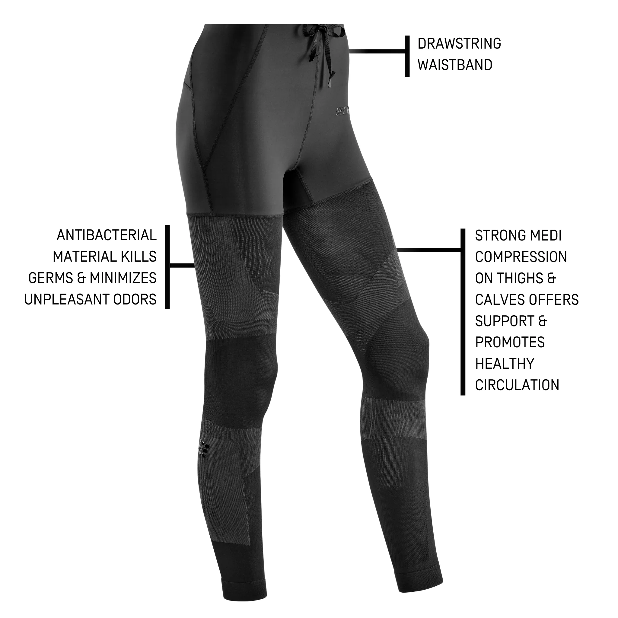 Compression Run Tights 4.0, Women