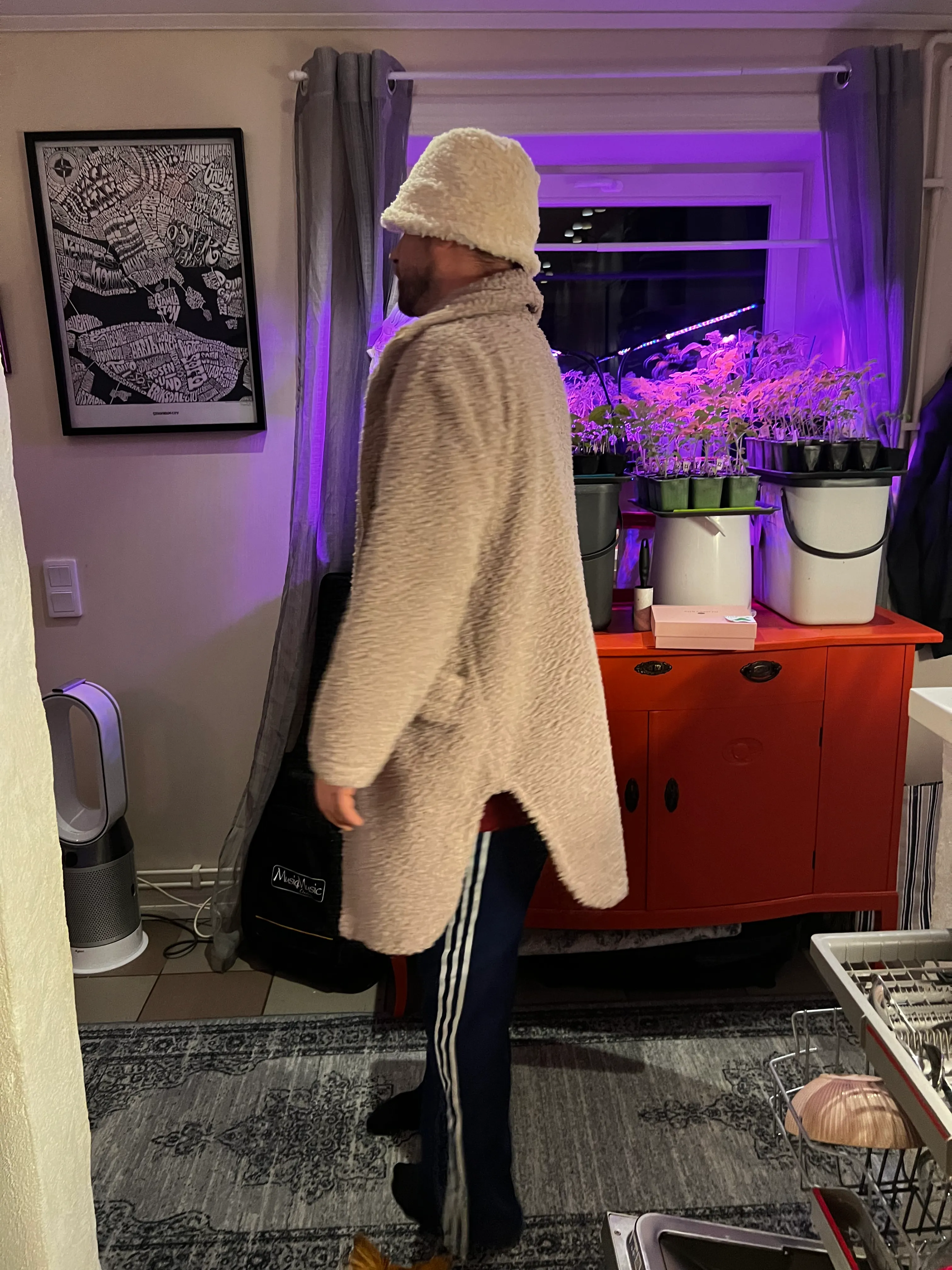 Cozy Coat Strl 34-56 Pappersmönster