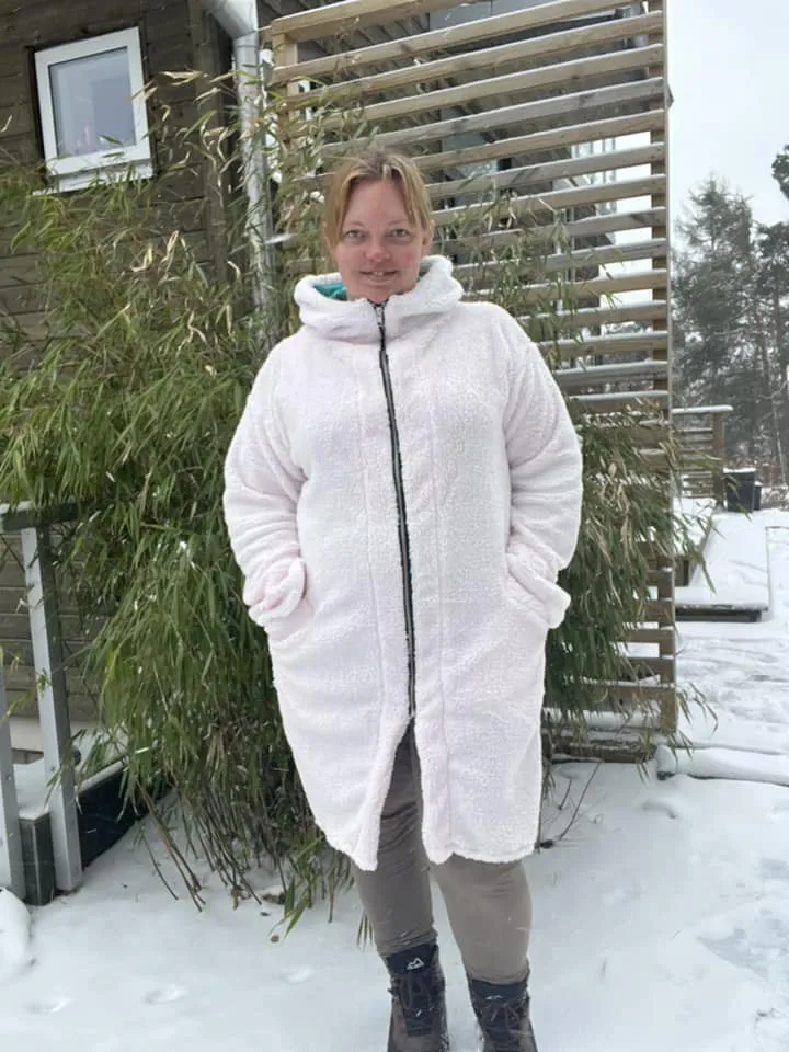 Cozy Coat Strl 34-56 Pappersmönster