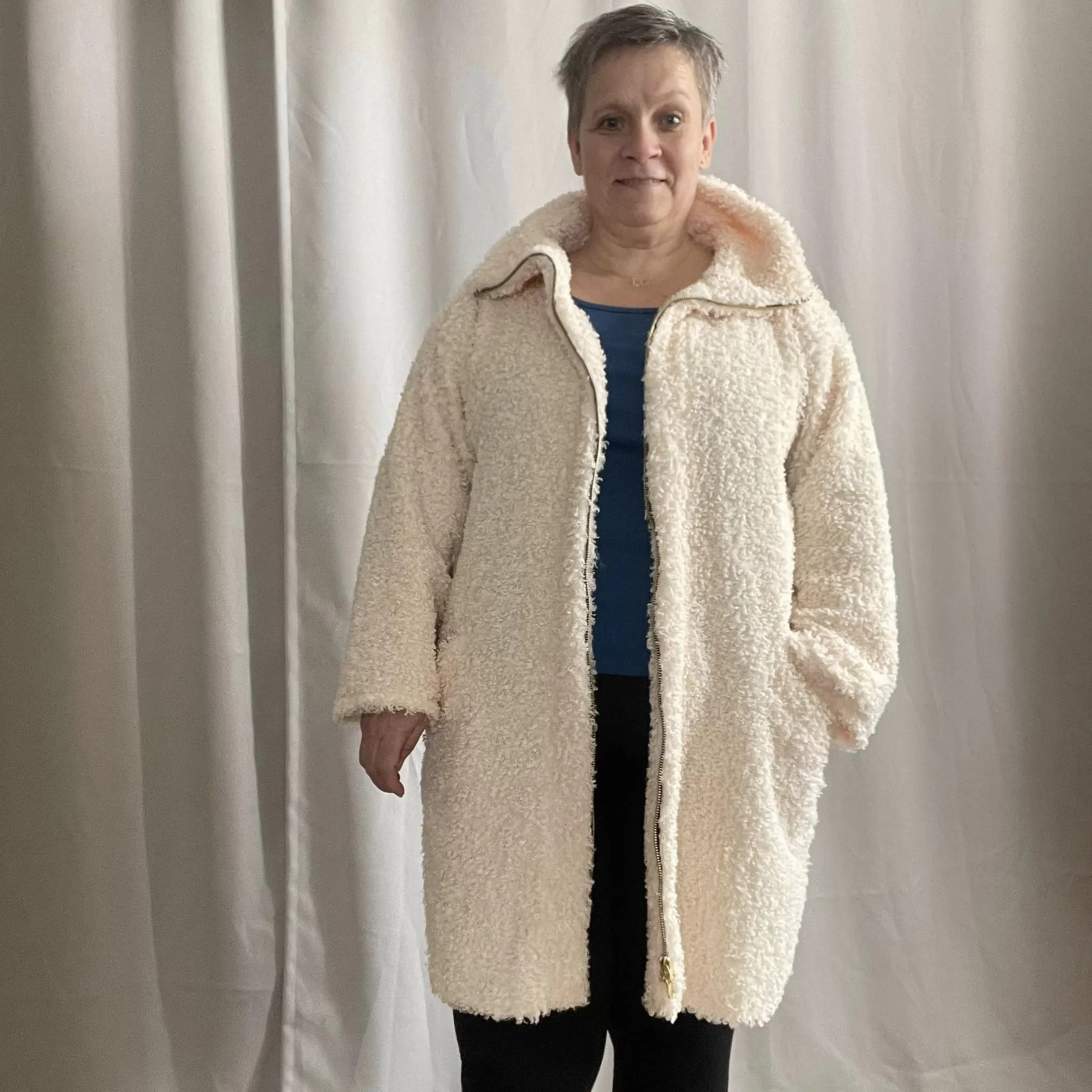 Cozy Coat Strl 34-56 Pappersmönster