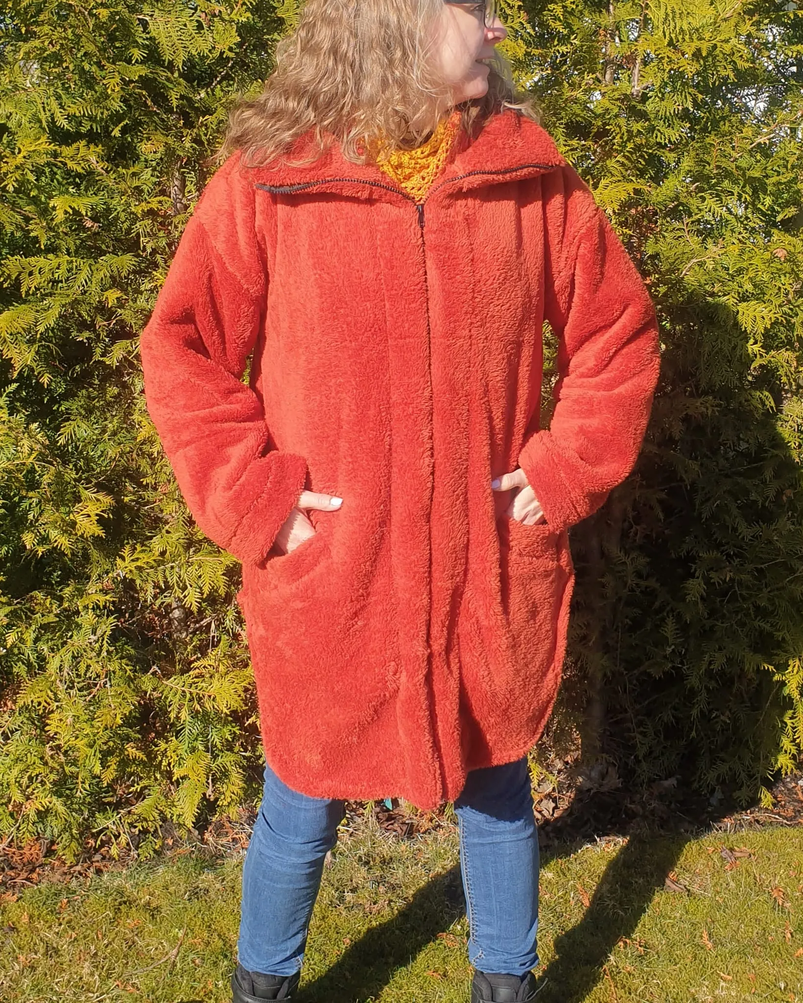 Cozy Coat Strl 34-56 Pappersmönster