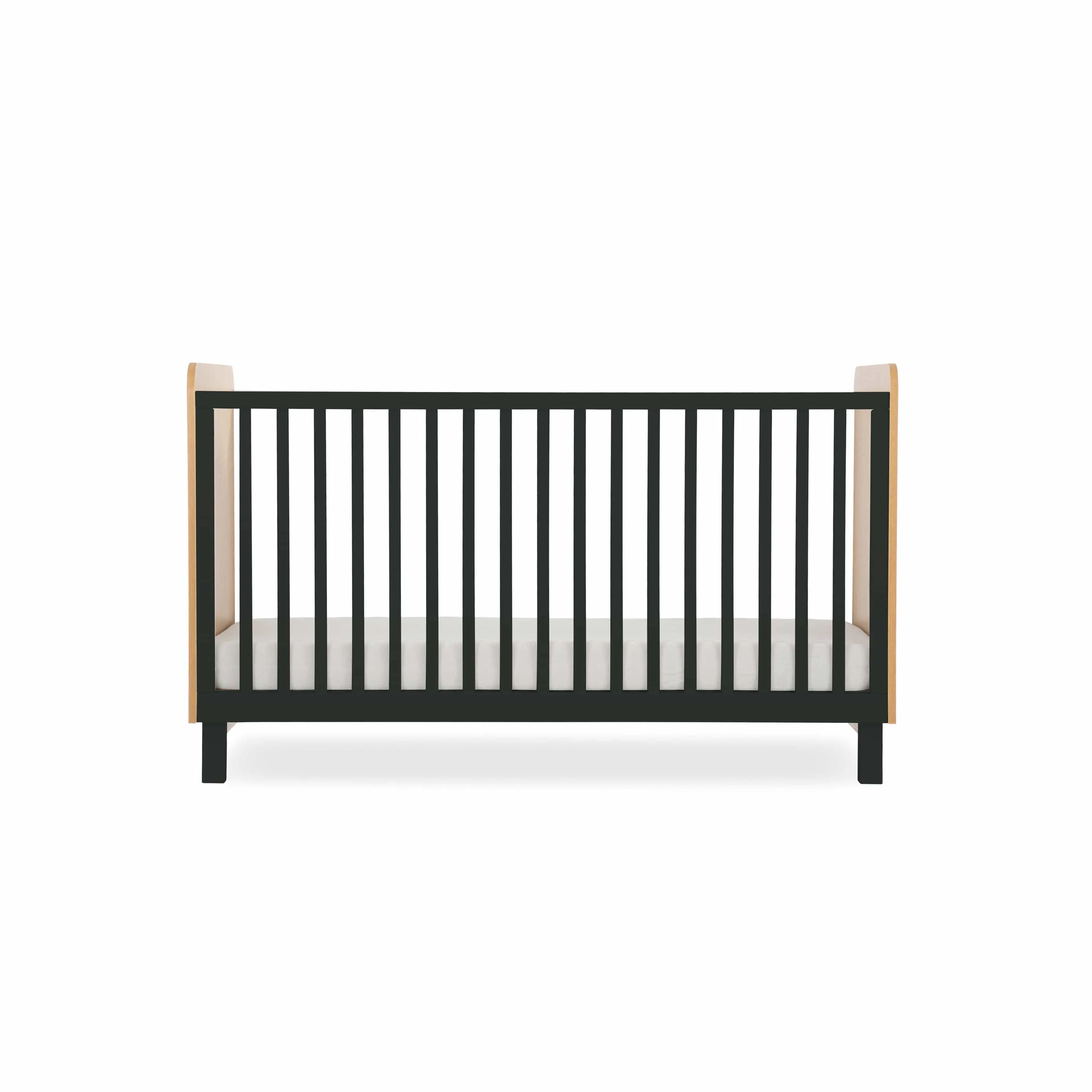 CuddleCo Rafi 2 Piece Room Set in Oak/Black