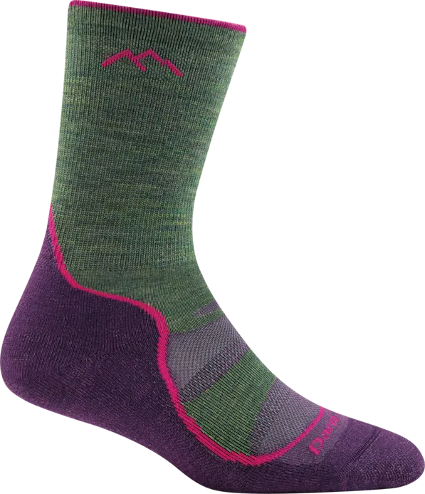 Darn Tough Light Hiker Micro Crew Lightweight With Cushion Socks Women's