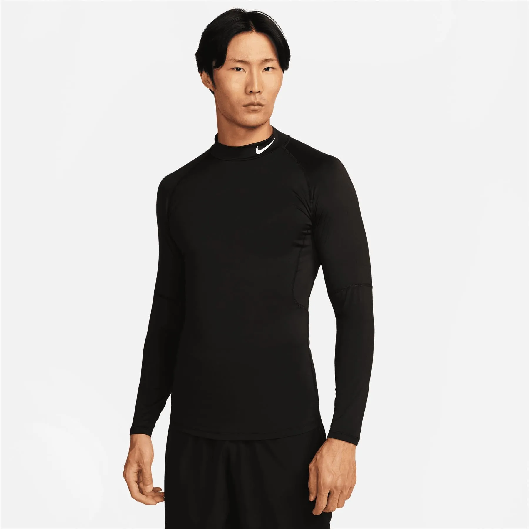 Dri-FIT Tight Fit Long Sleeve Mock Neck NGC Base Layer Black - AW24