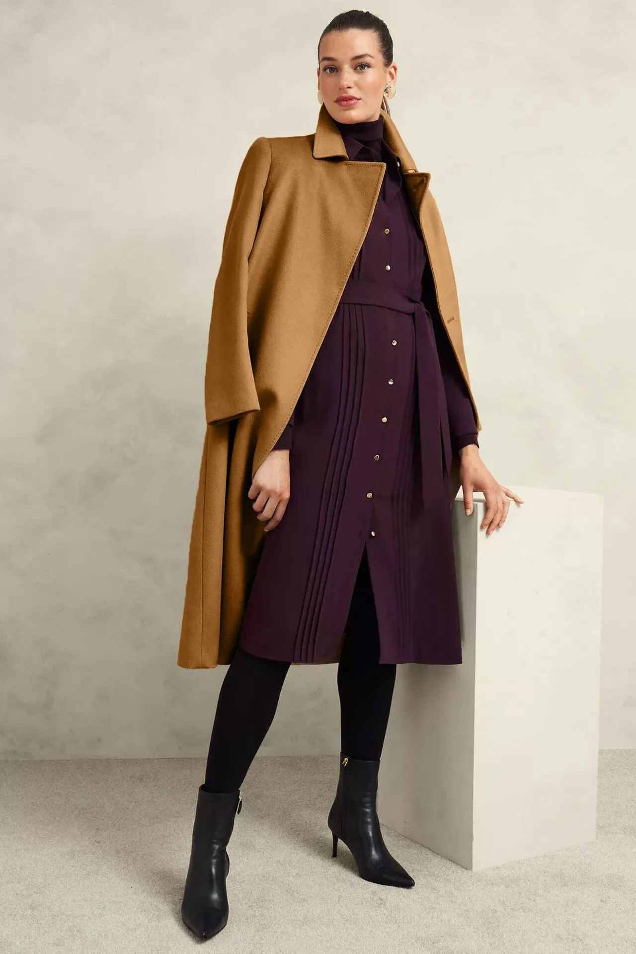 East West Women's Long Trench Coat