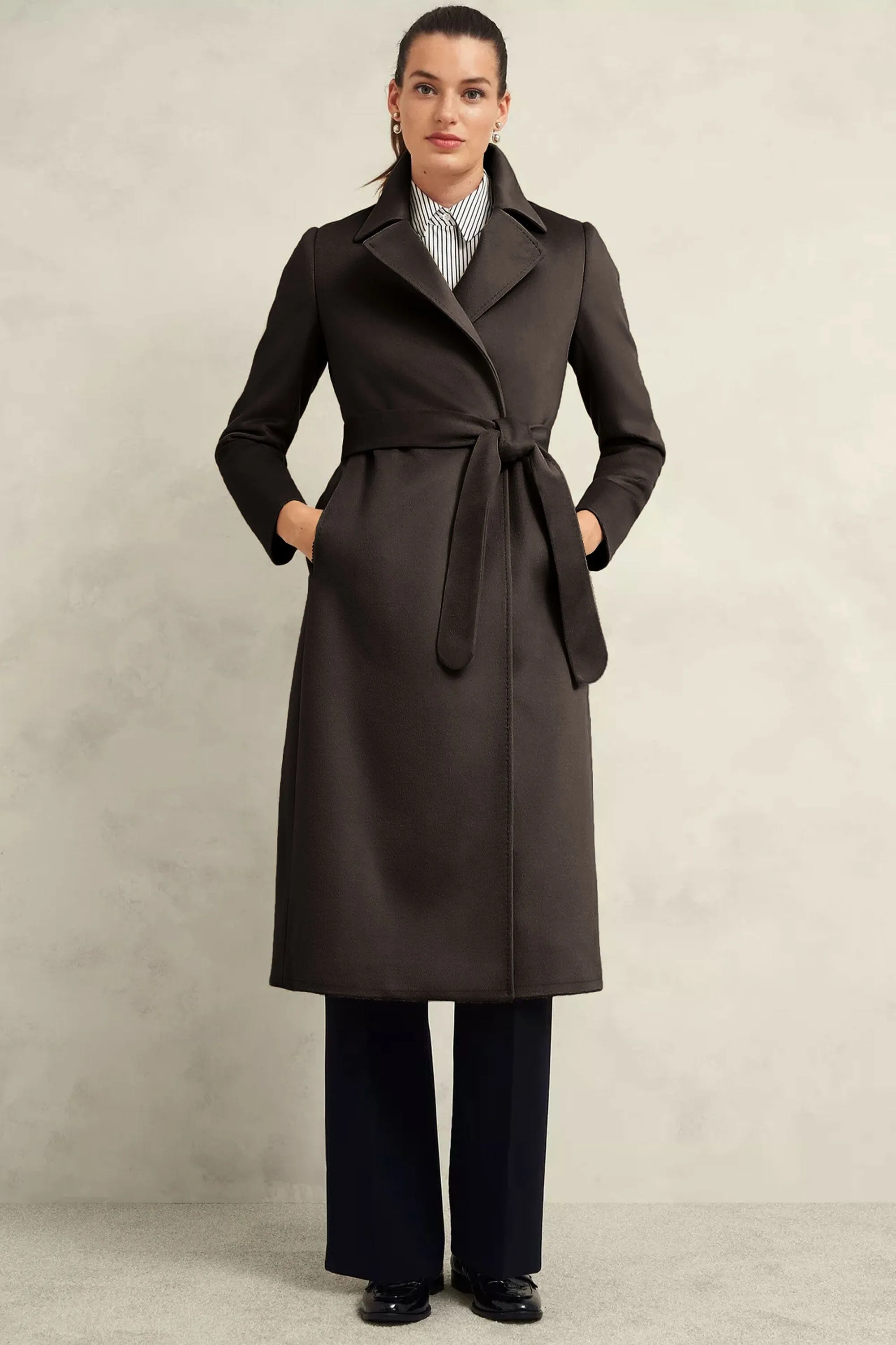 East West Women's Long Trench Coat