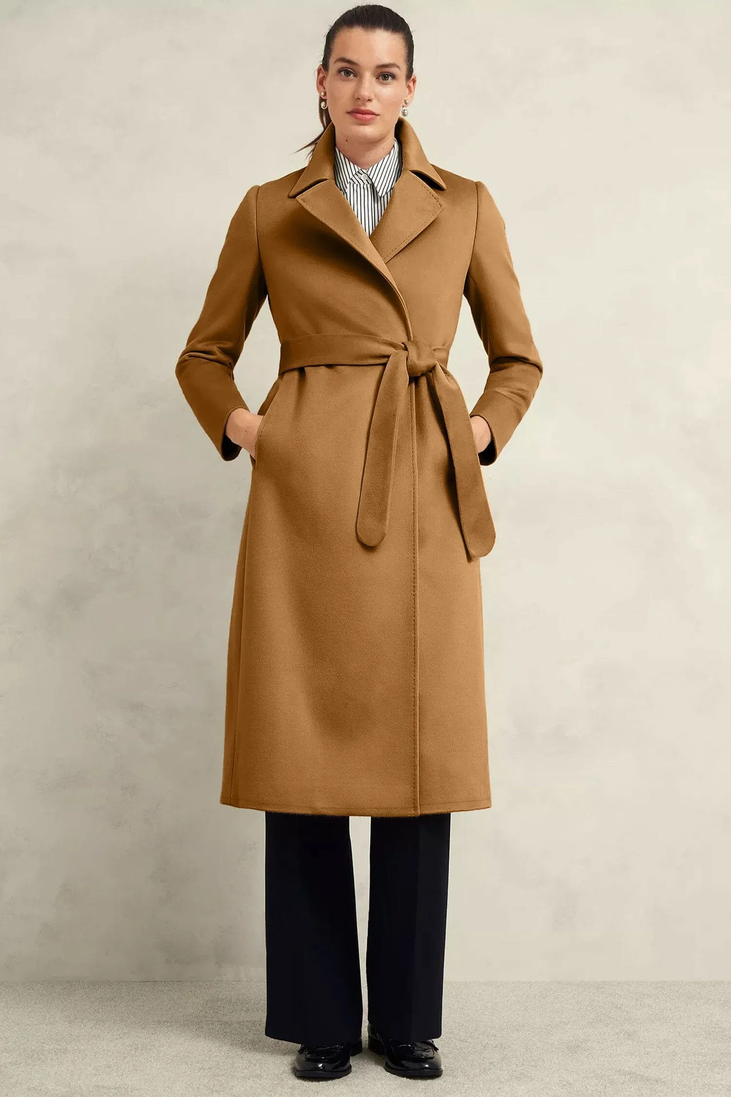 East West Women's Long Trench Coat