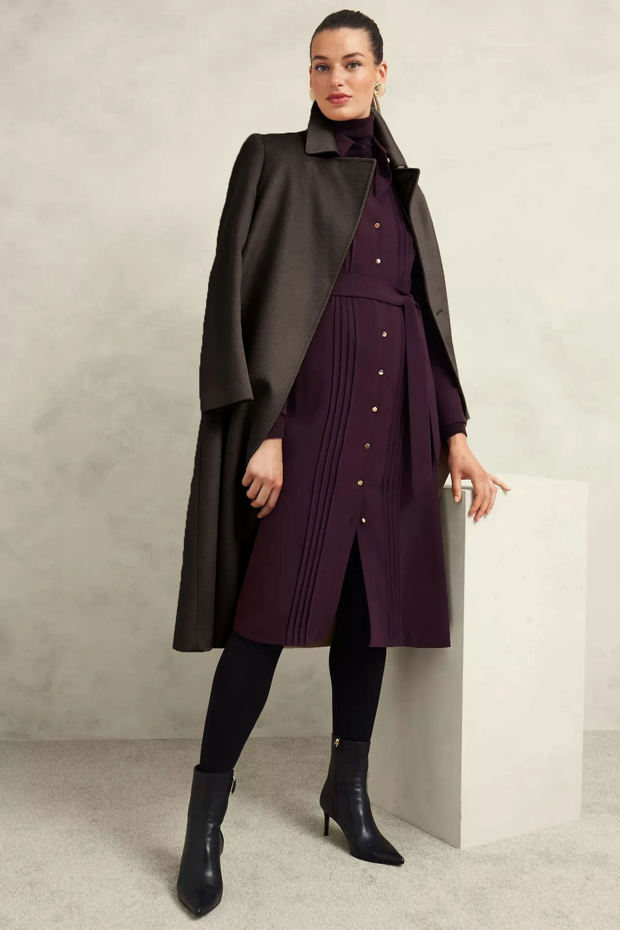 East West Women's Long Trench Coat