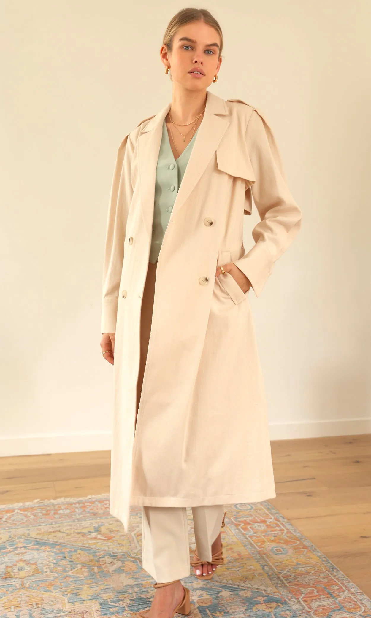 EDITH TRENCH COAT (ONLINE ONLY)