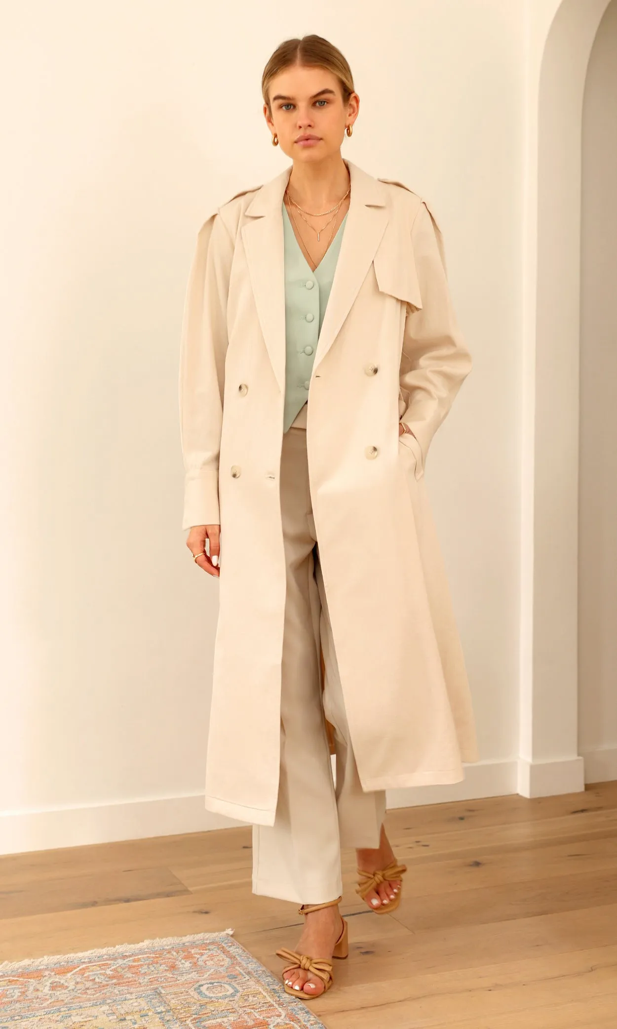 EDITH TRENCH COAT (ONLINE ONLY)