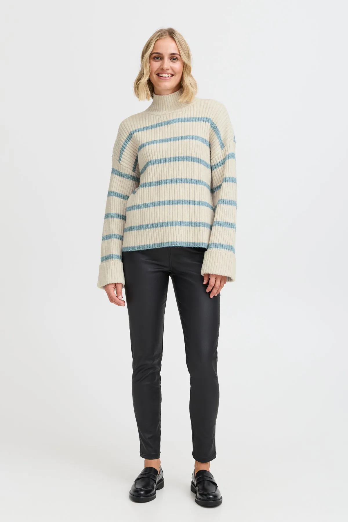 Elly Pullover - Limestone Melan