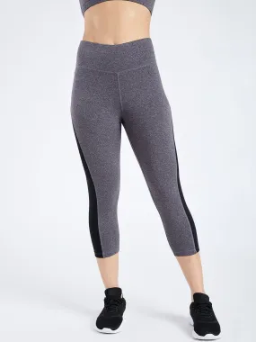 Essential Charcoal Spacedye Hardcore Capri Leggings