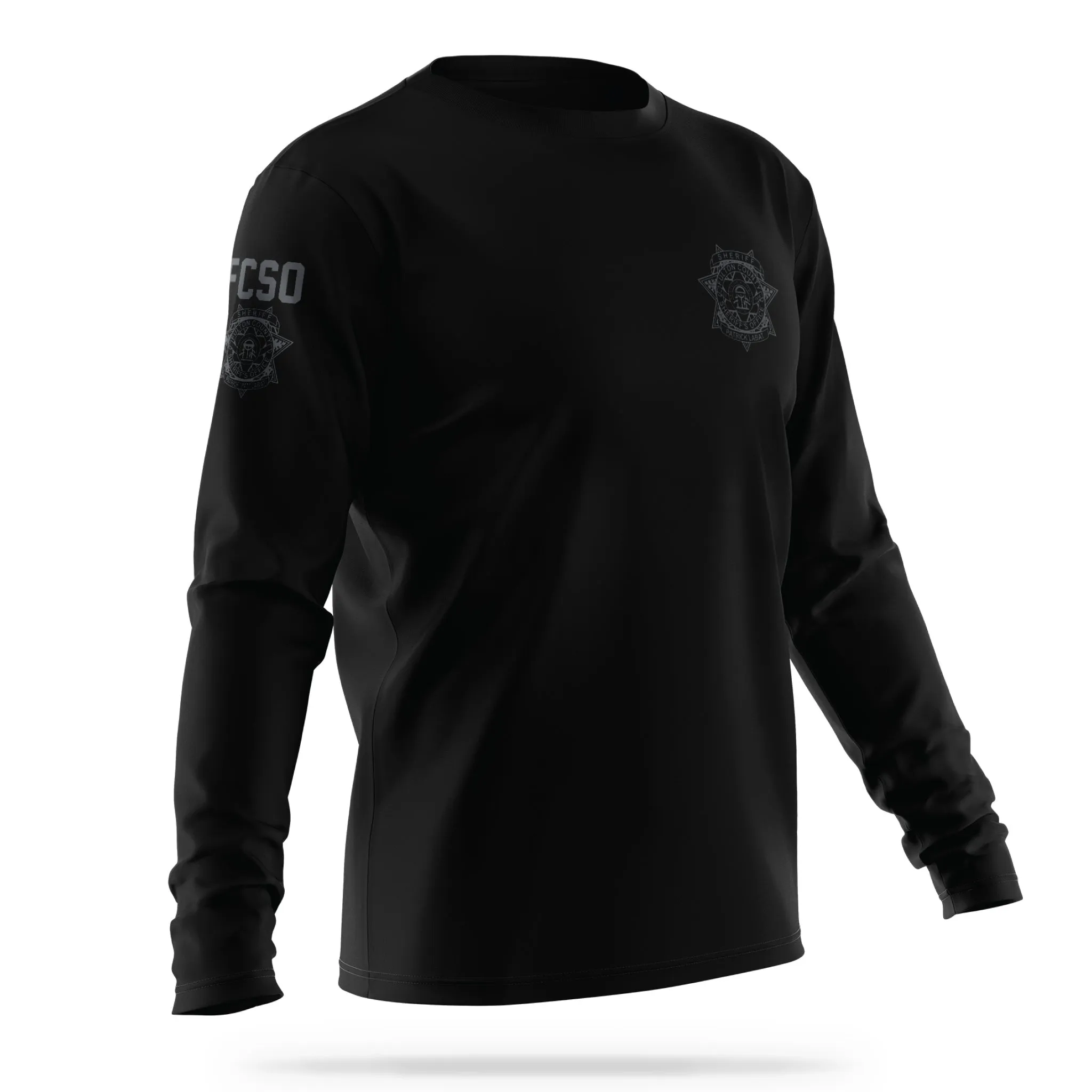 [FCSO] CID UNIT Utility Long Sleeve [BLK/GRY]