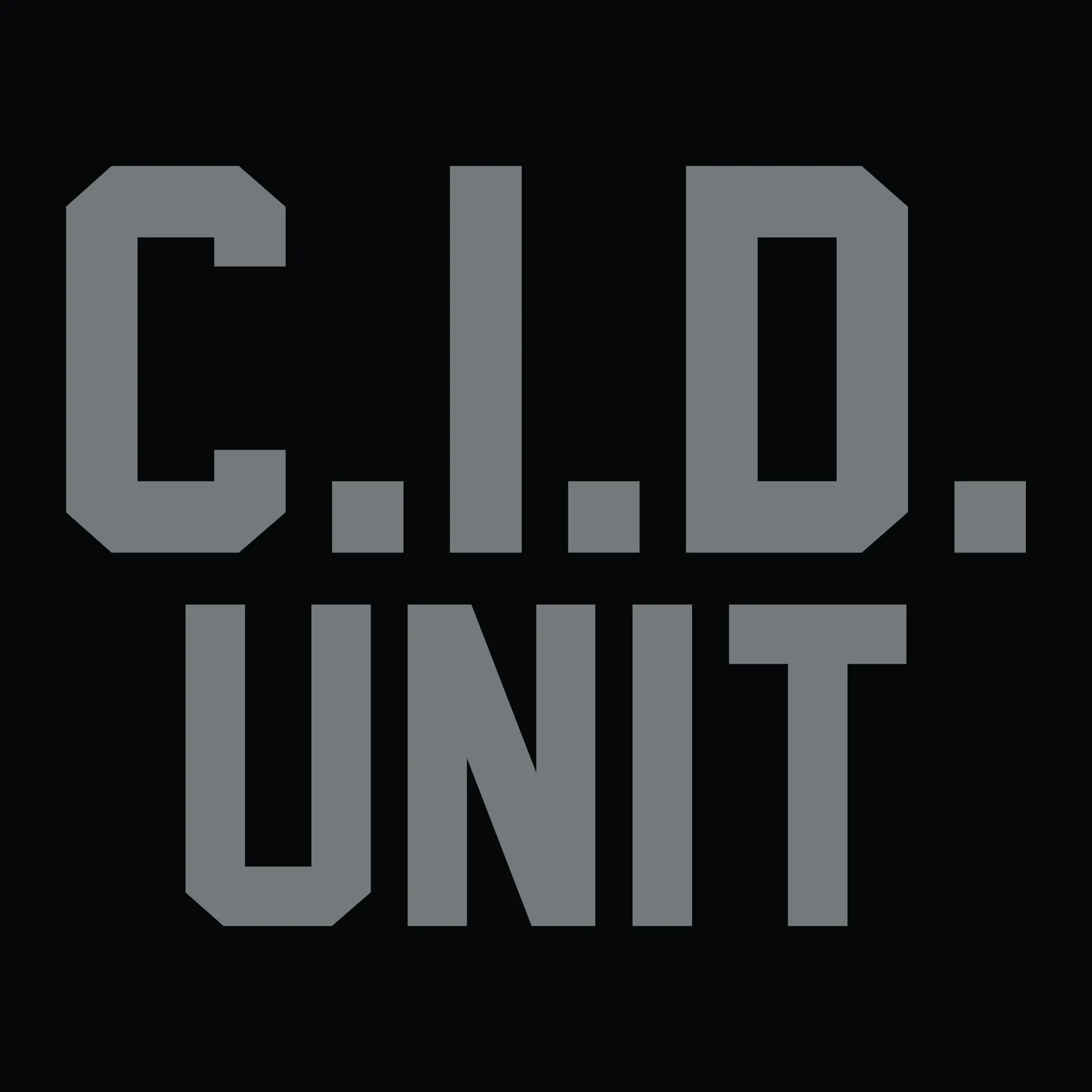 [FCSO] CID UNIT Utility Long Sleeve [BLK/GRY]