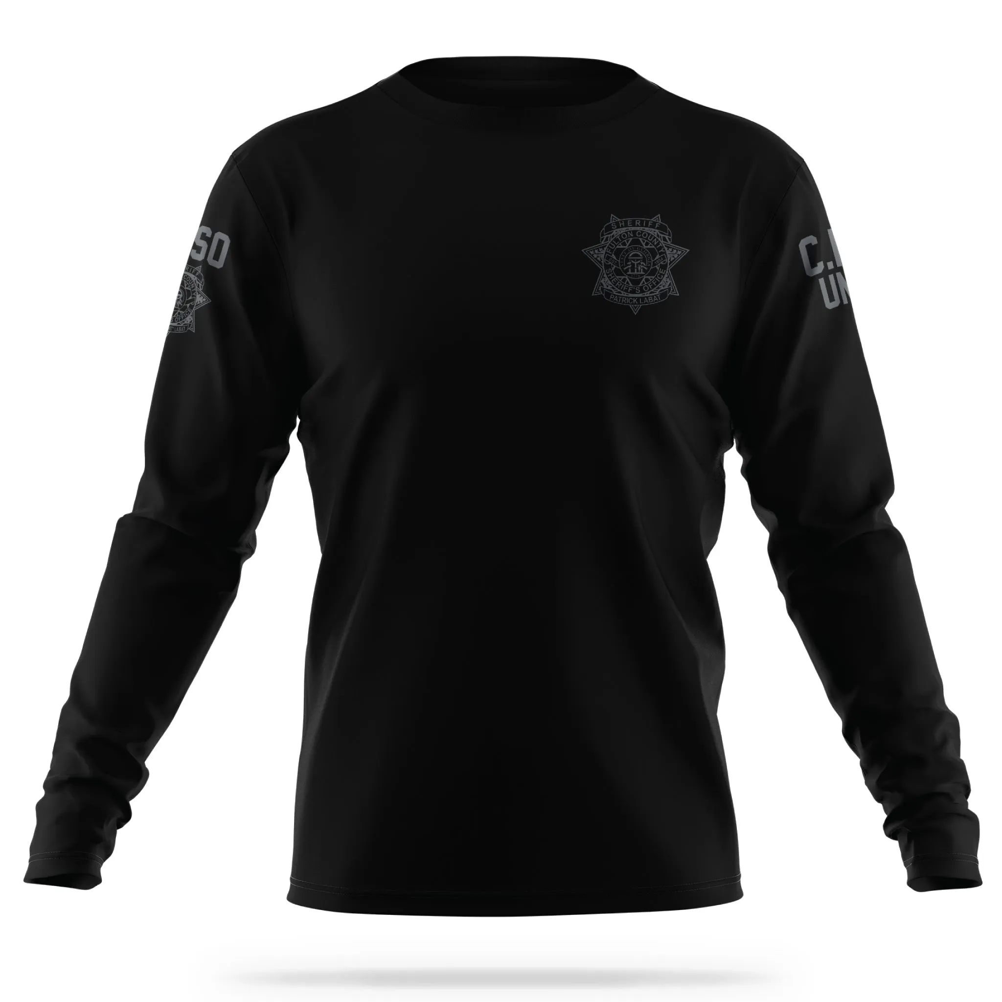 [FCSO] CID UNIT Utility Long Sleeve [BLK/GRY]