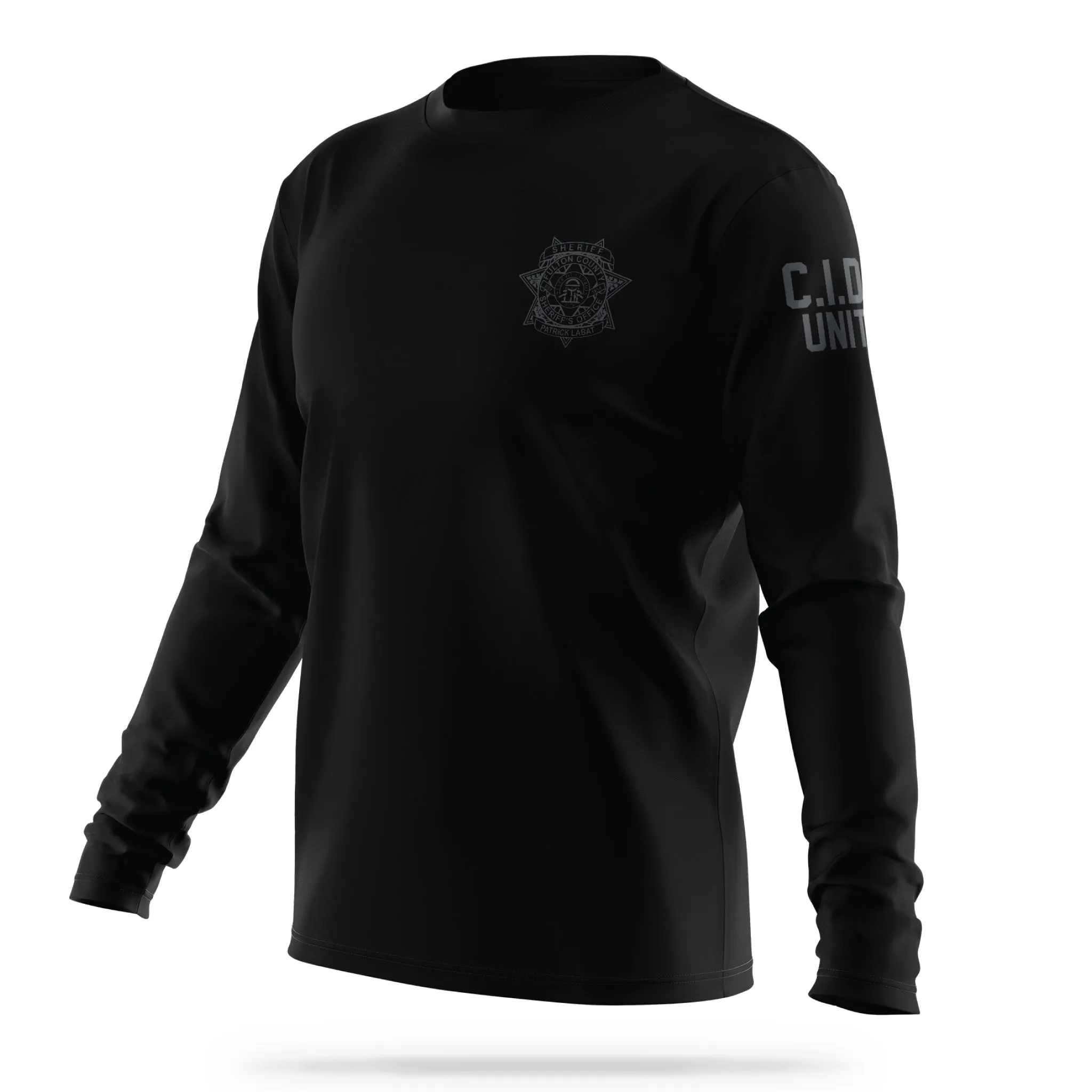 [FCSO] CID UNIT Utility Long Sleeve [BLK/GRY]