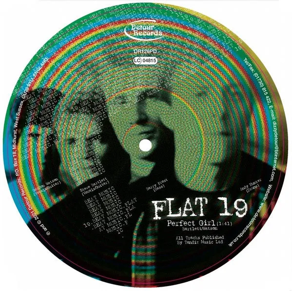 Flat 19 ‎- Perfect Girl NEW 7" (pic disc)