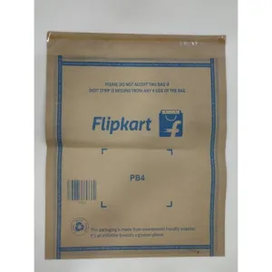 Flipkart Printed Paper Courier Bags, 16X20 Inches, (PB-4, 100 Bags)