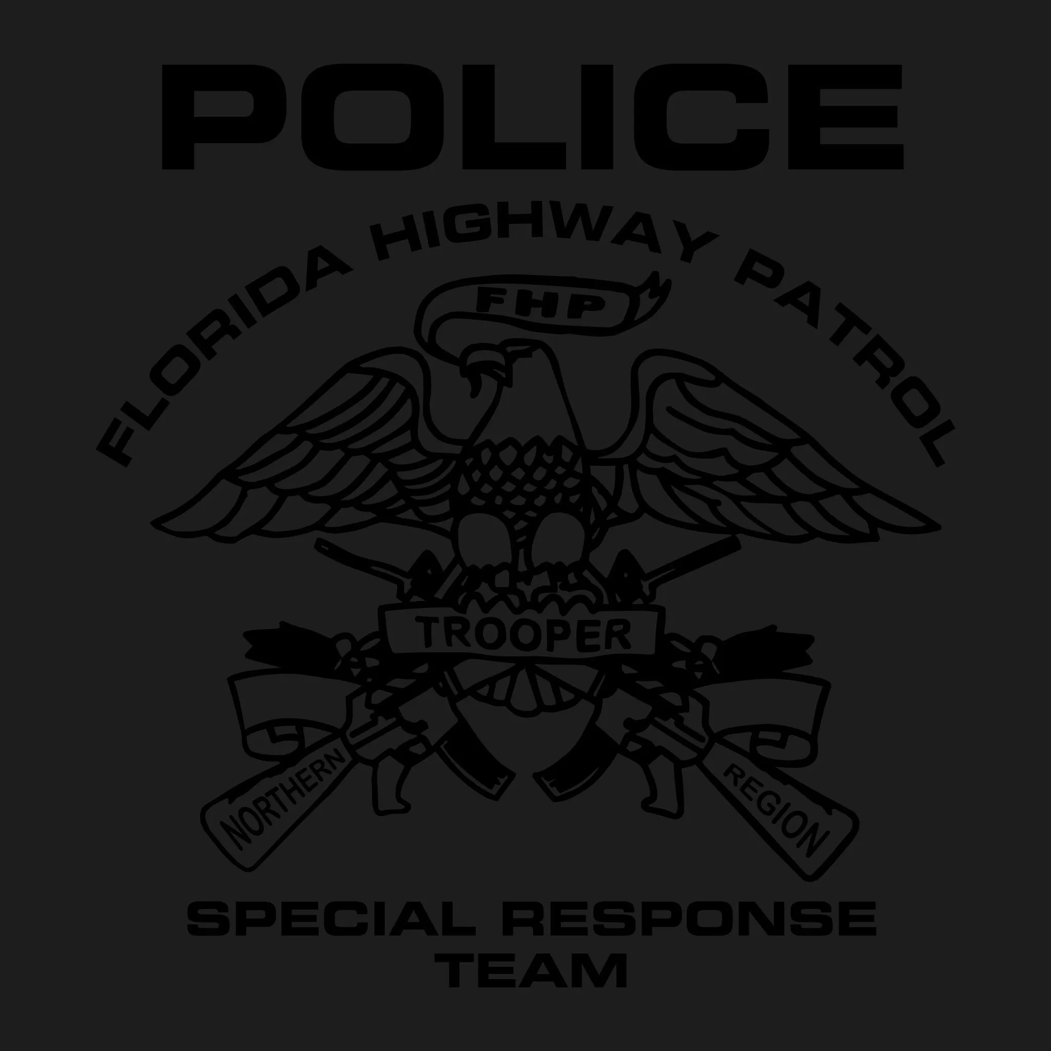 [FLORIDA HIGHWAY PATROL] SRT Utility Shirt [BLK/BLK]